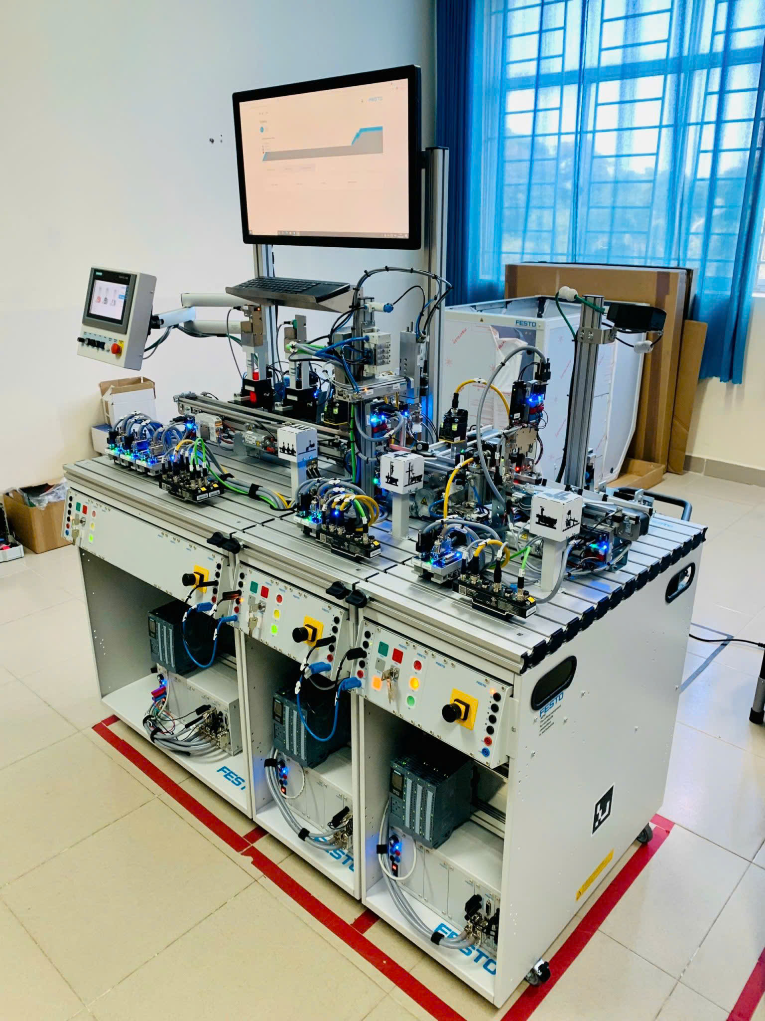 Triển khai hệ thống đào tạo công nghiệp 4.0 - MPS 400