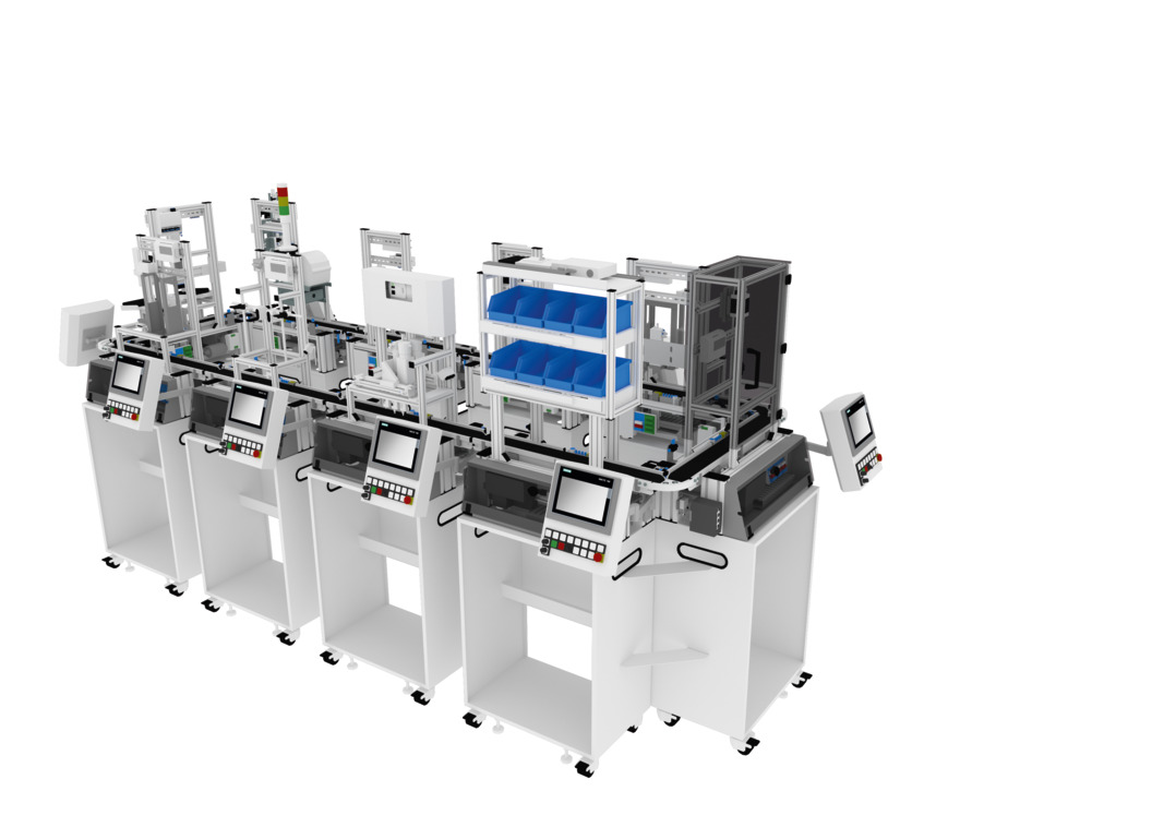 Hệ thống học tập công nghiệp 4.0 với 10 mô-đun ứng dụng CP Lab 410-1